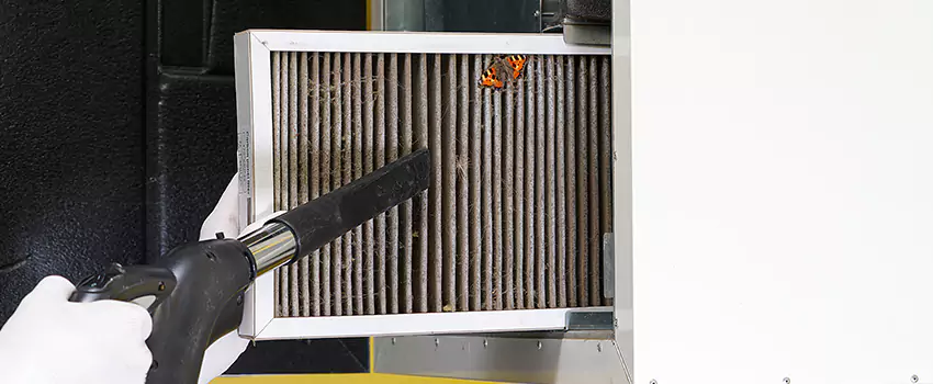 Clogged Air Duct Cleaning Process in Los Gatos, CA