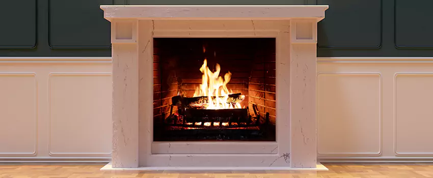 Decorative Electric Fireplace Installation in Los Gatos, California