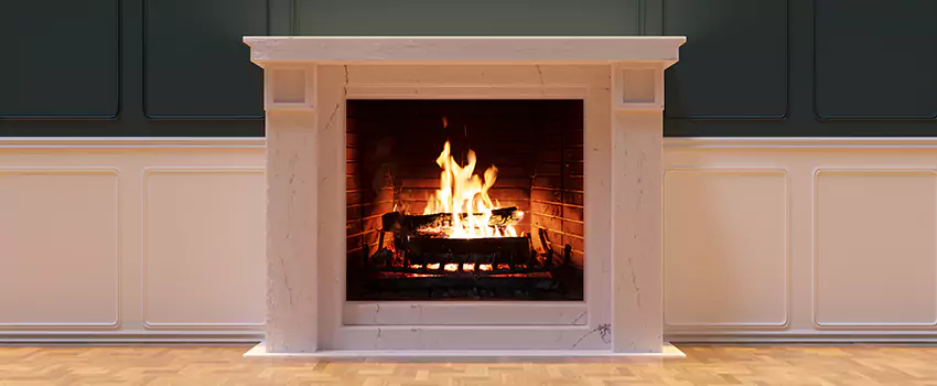Open Flame Wood-Burning Fireplace Installation Services in Los Gatos, California