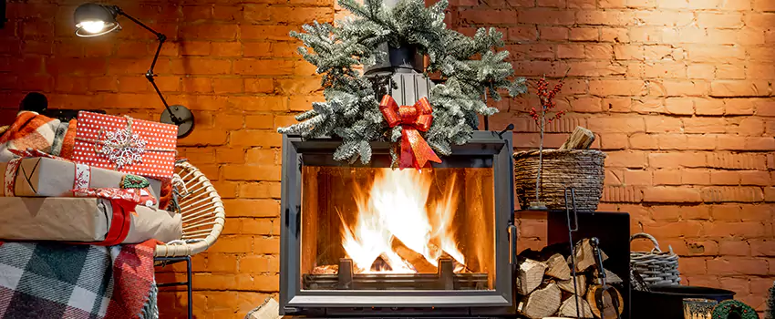 Travis Industries Linear Gas Fireplace Installation in Los Gatos, California