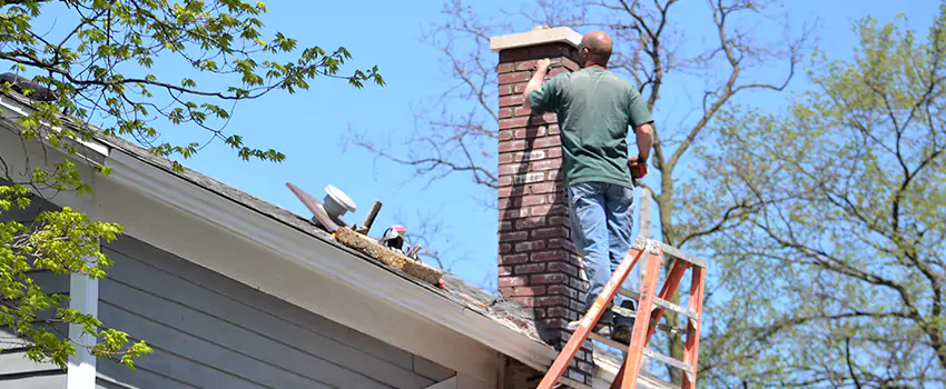 Vinyl and PVC Chimney Flashing Installation in Los Gatos, CA