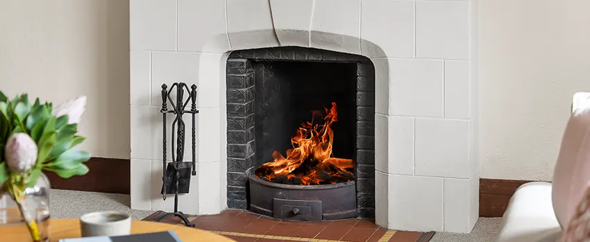Classic Open Fireplace Design Services in Los Gatos, California