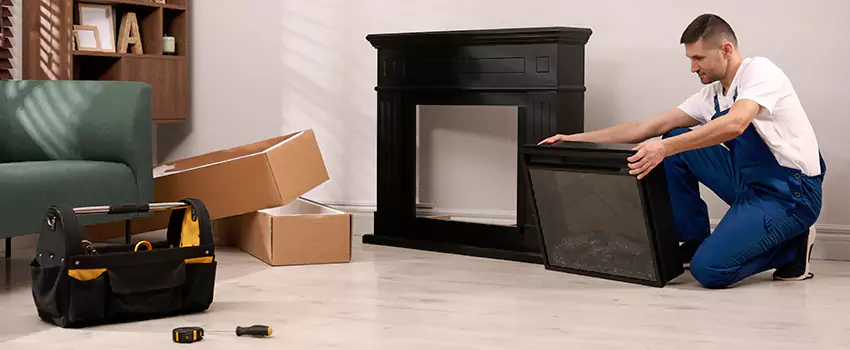 Old Rusted Metal Fireplace Repair And Replacement in Los Gatos, CA