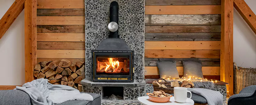 Thelin Hearth Products Direct Vent Gas Stove Fireplace Inspection in Los Gatos, California